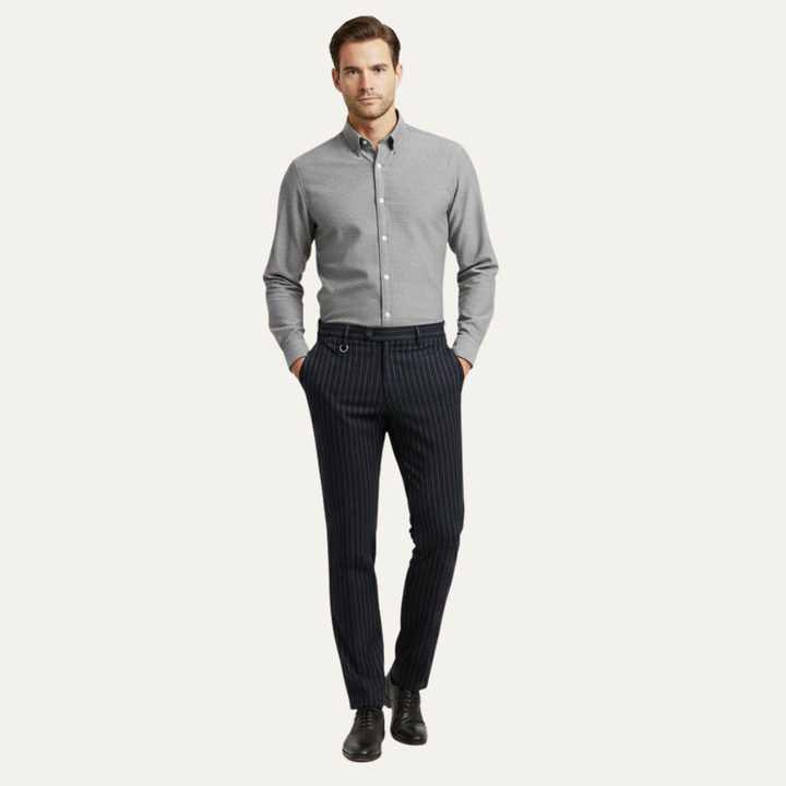 The Glenfall Men’s Slim Fit Stretch Luxury Dress Pants