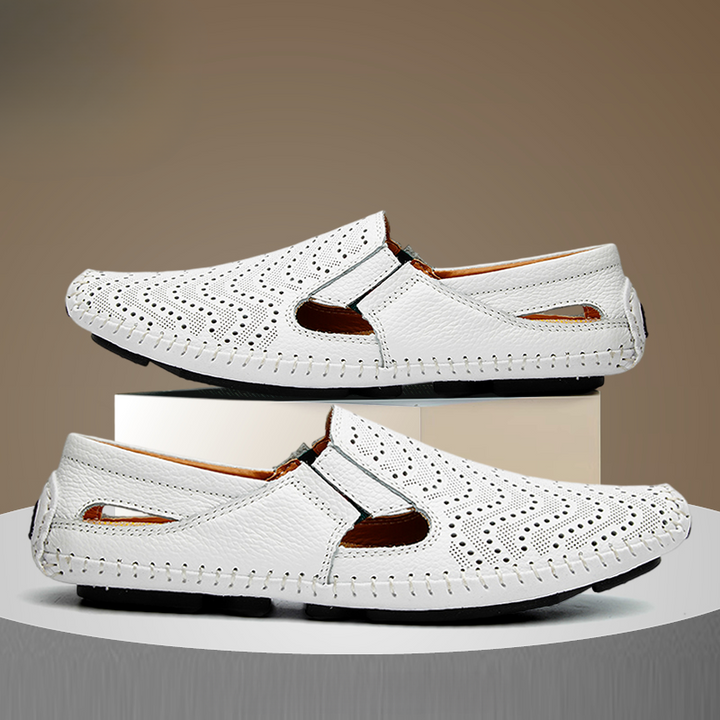 Leory - Classic Italian Comfort Sandals
