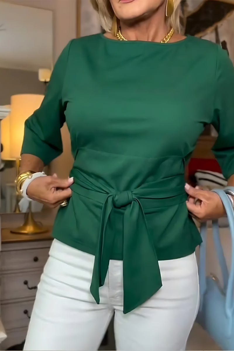 Dara | Tie-Waist Blouse