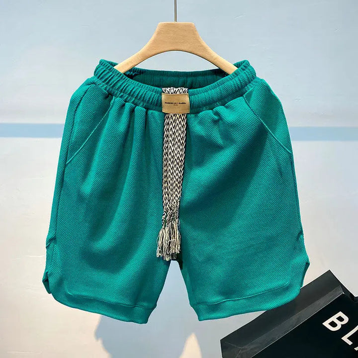 Stev - Relaxed Weekend Drawstring Shorts | By Julian & Claire Toronto
