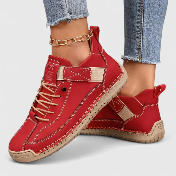 Gianna | Lightweight Lace-Up Walking Sneakers