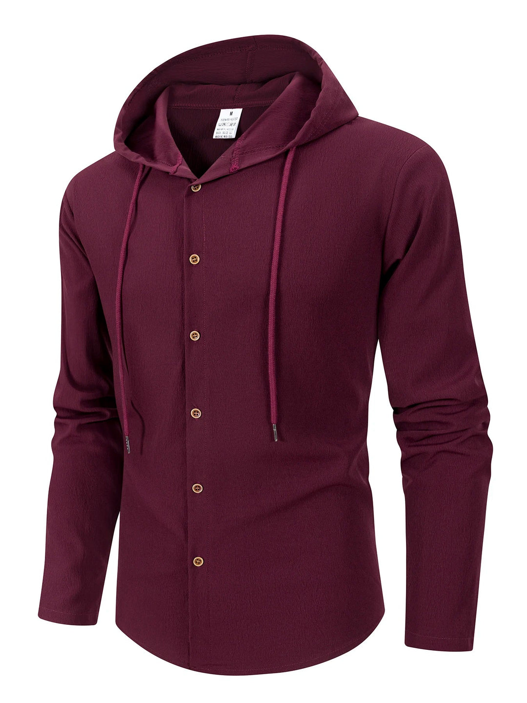 Denzel - Casual Outdoor Hooded Button Shirt