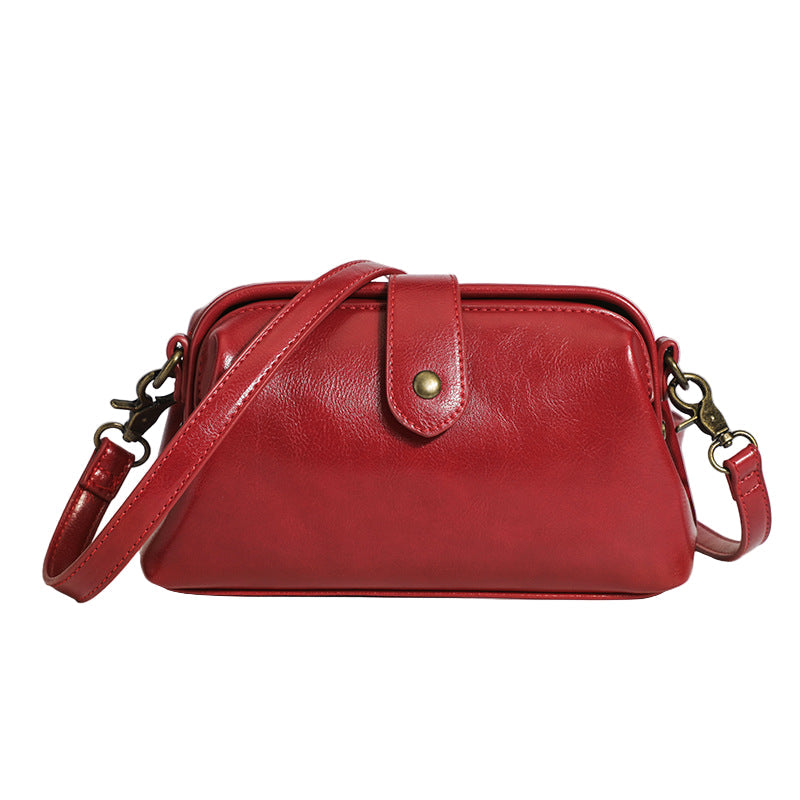 Cleo | Structured Vintage Crossbody Handbag