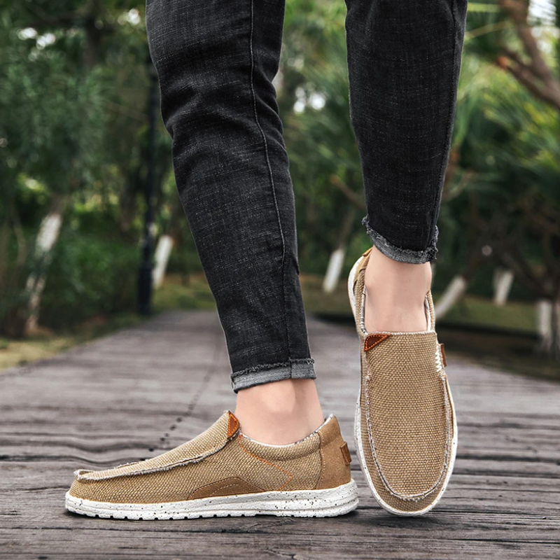 Maxime - Classic Comfort Canvas Loafers