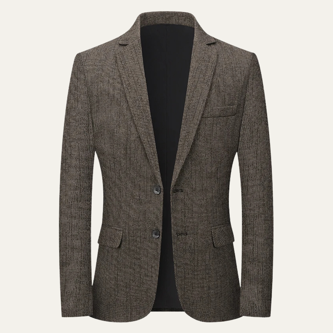 The Winfield Men’s Classic Two Button Slim Fit Blazer