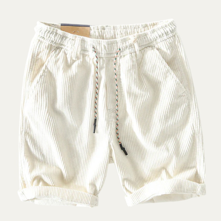 The Bellmont Men’s Comfortable Casual Drawstring Corduroy Shorts