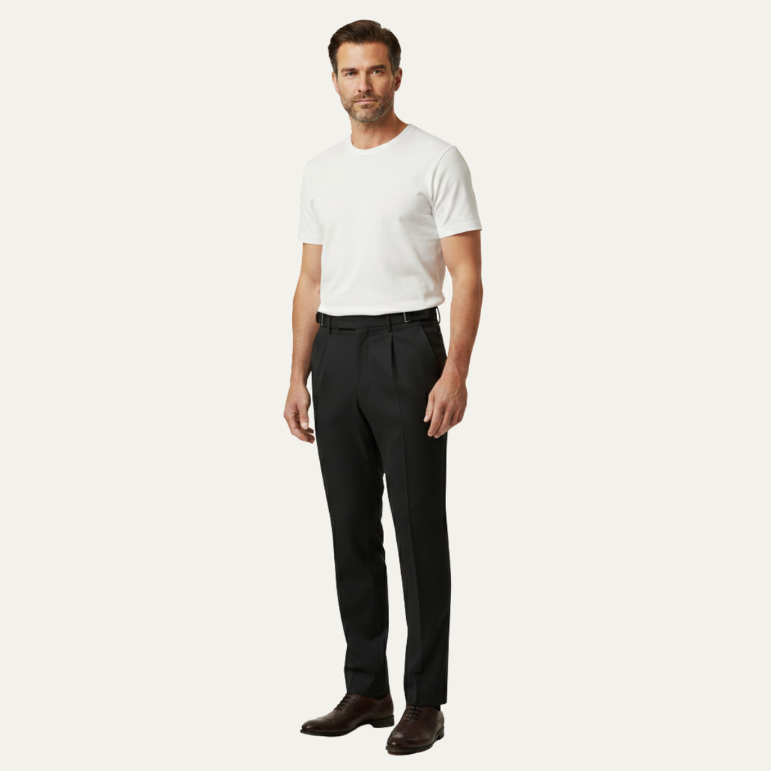 The Hawksmoor Men’s Luxury Slim Fit Business Suit Pants