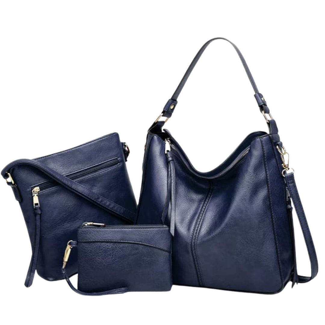 Emilia | Coordinated Three-Piece Hobo Bag Set