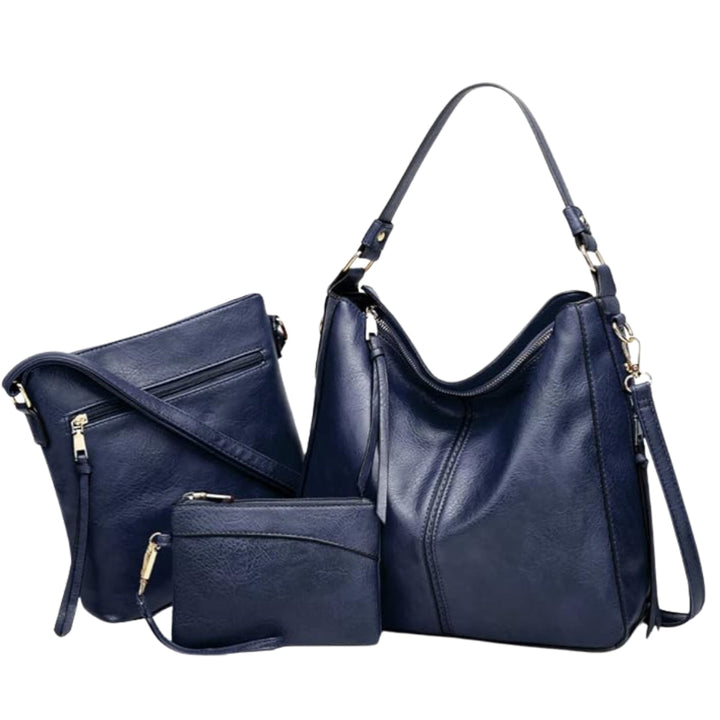 Emilia | Coordinated Three-Piece Hobo Bag Set