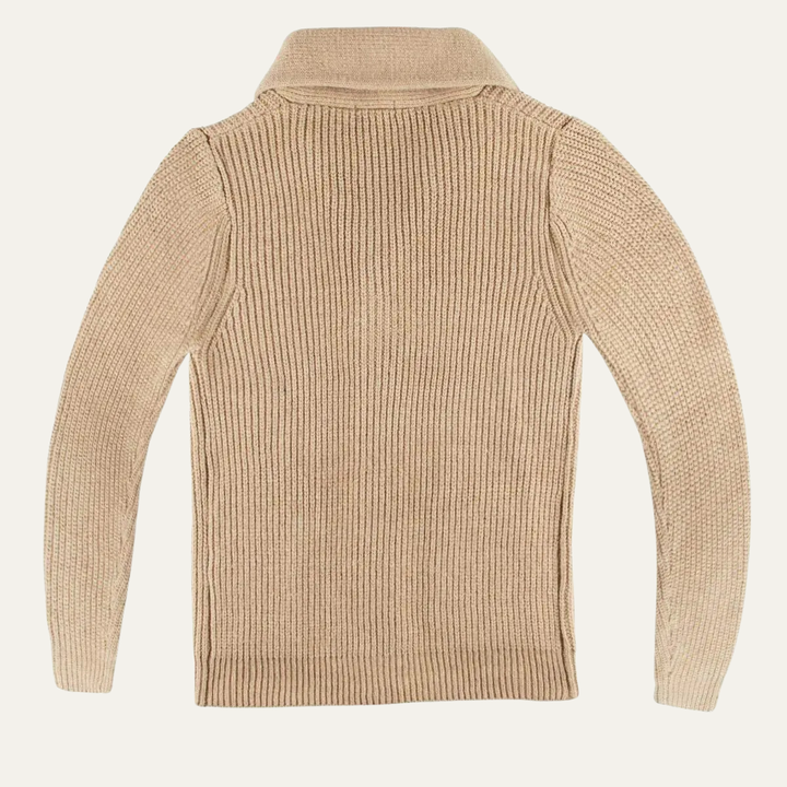 The Venezia Men’s Shawl Collar Chunky Knit Cardigan