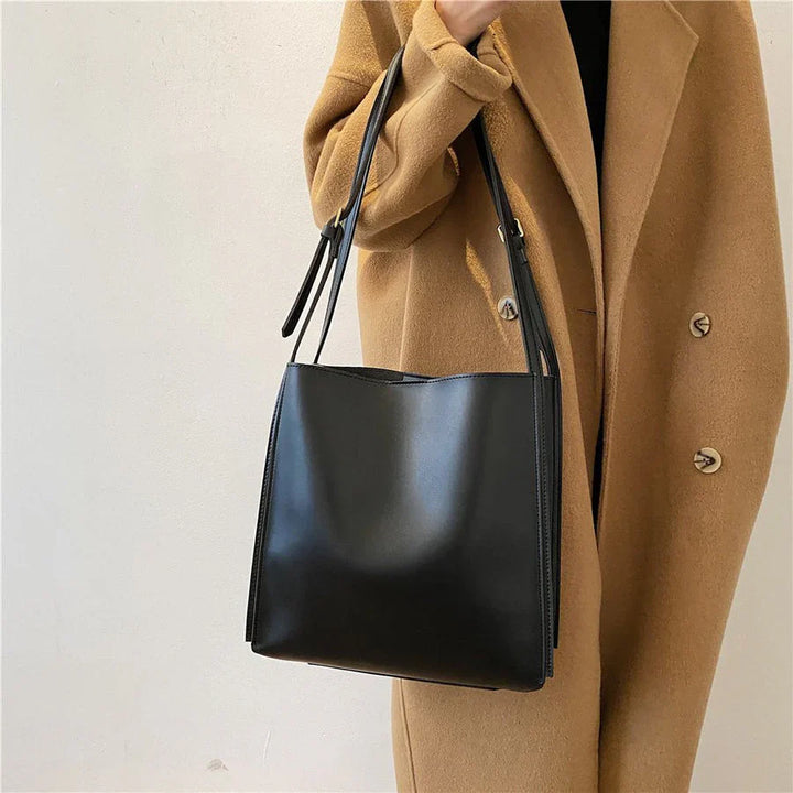 Claudia | Sleek Long-Strap Shoulder Tote