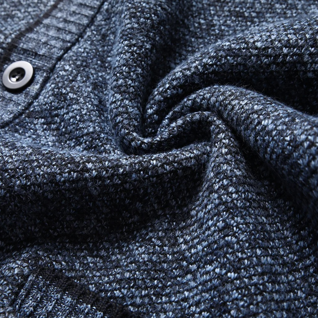 The Whitford Men’s Knitt Button Up Warm Layer Cardigan