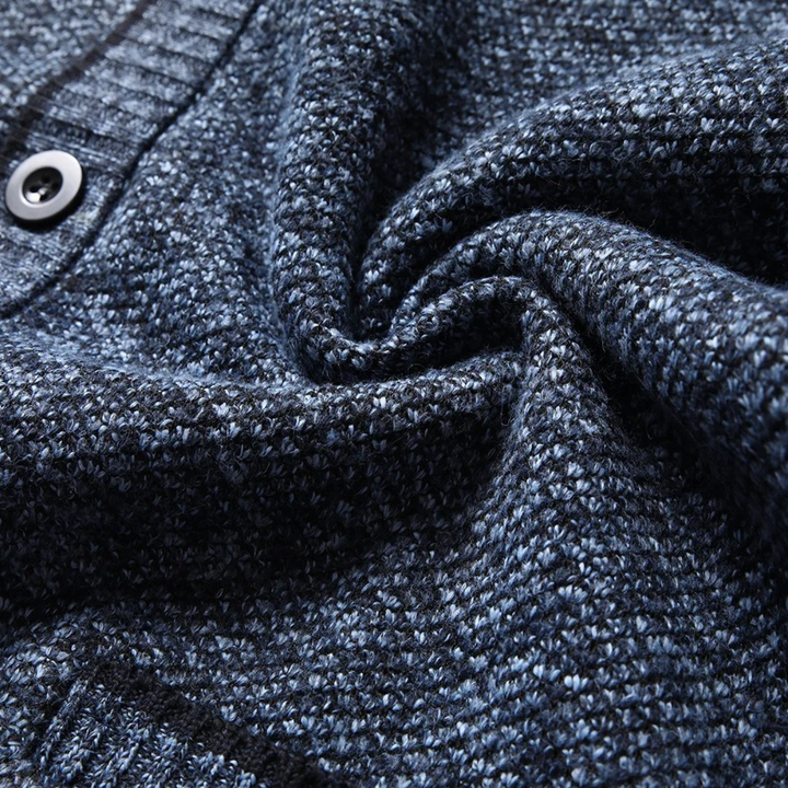 The Whitford Men’s Knitt Button Up Warm Layer Cardigan