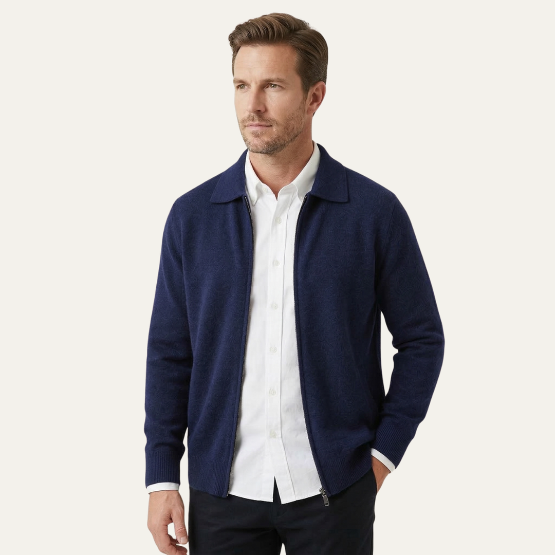 The Timberland Cashmere Sweater – Men's Soft Luxury Wool Knit Cardigan