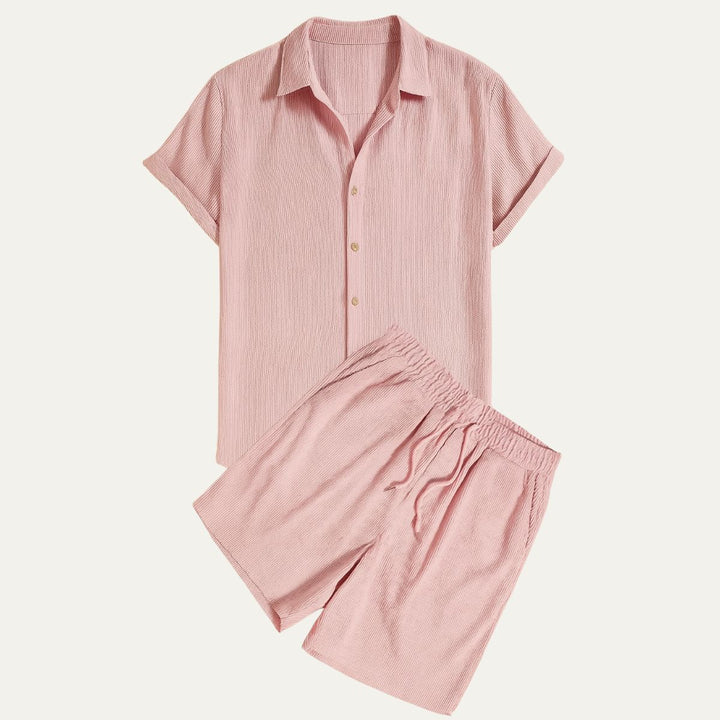 The Corsica Linen Set – Summer Shirt & Pants for Men