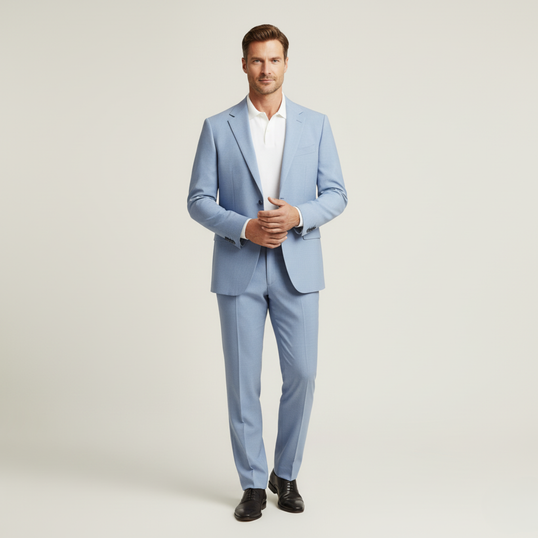 The Amalfi Linen Wedding Guest Men Suit