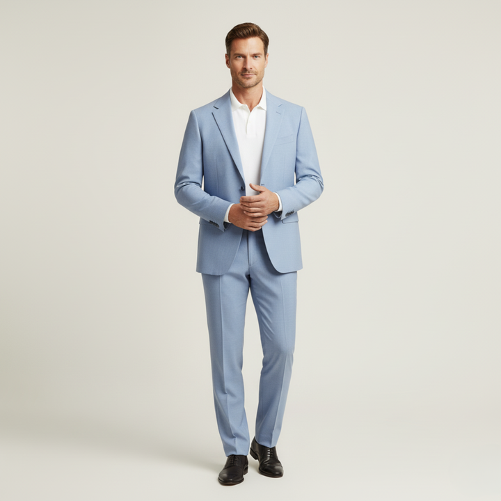 The Amalfi Linen Wedding Guest Men Suit