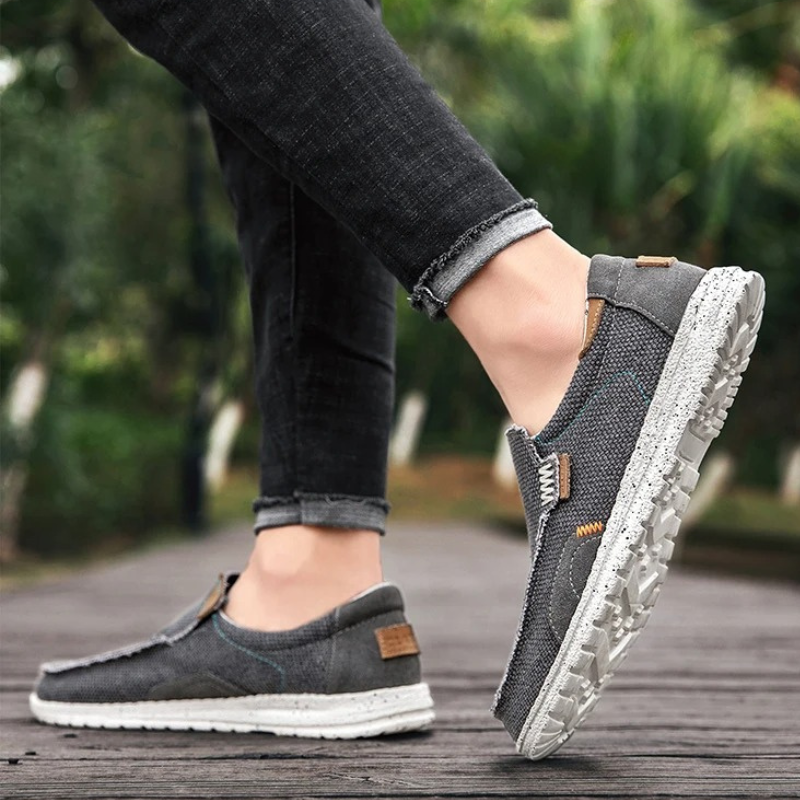 Maxime - Classic Comfort Canvas Loafers