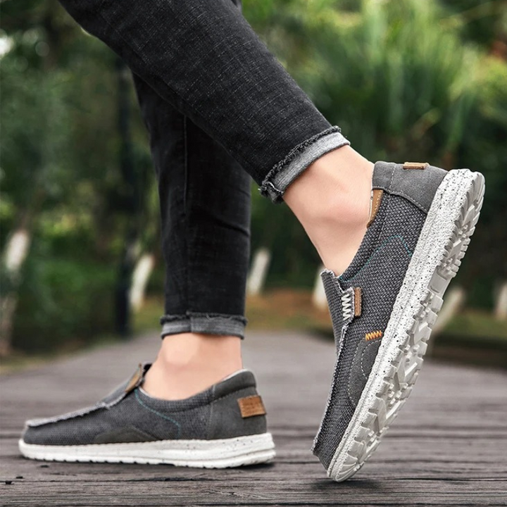 Maxime - Classic Comfort Canvas Loafers