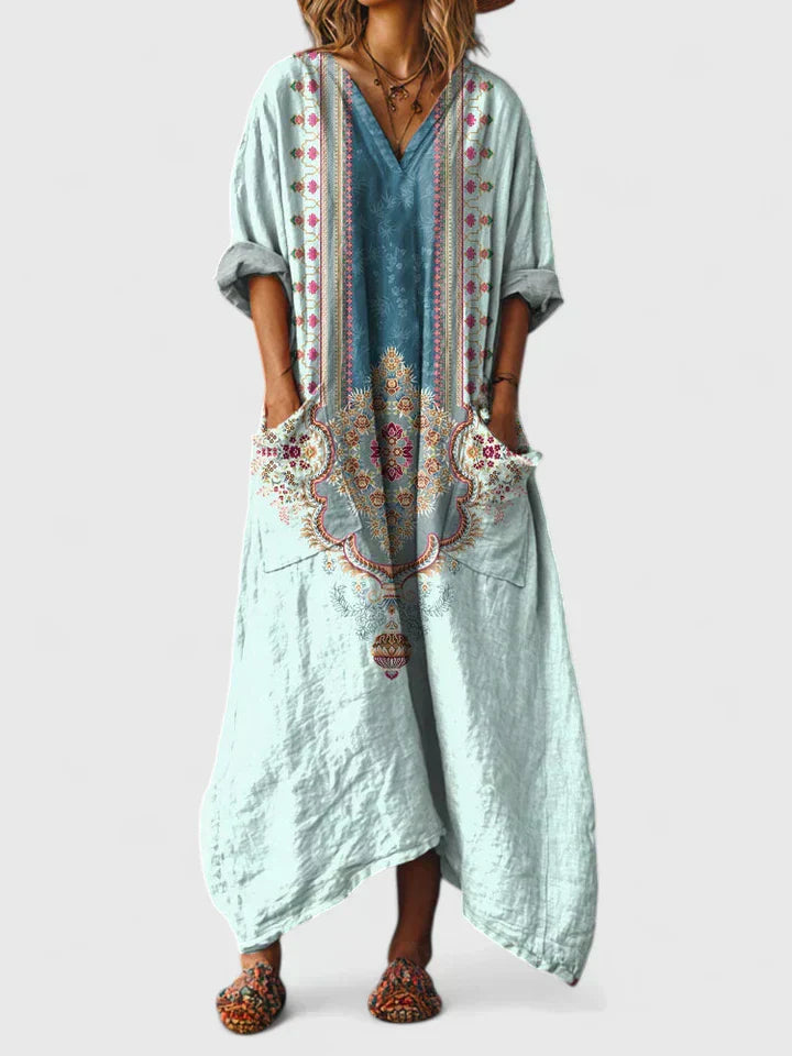 Mariana | Printed  Maxi Dress