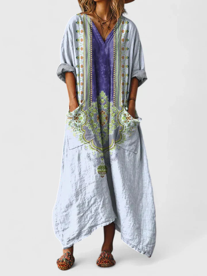 Mariana | Printed  Maxi Dress