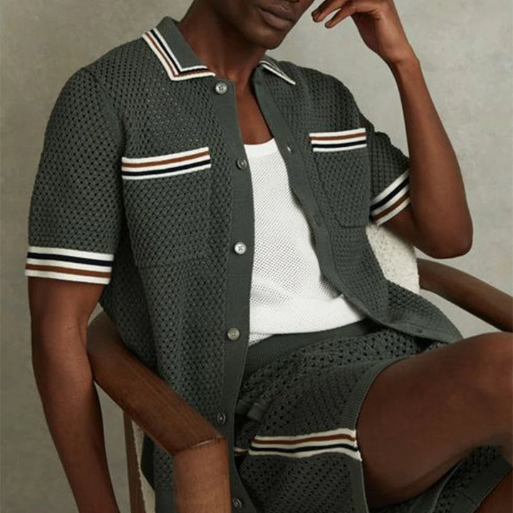 Kody - Smart Casual Knit Polo Shirt
