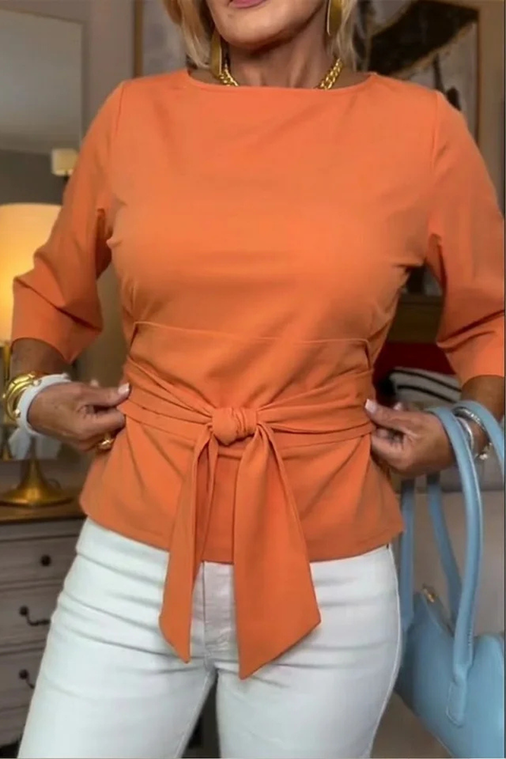 Dara | Tie-Waist Blouse