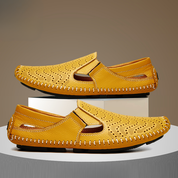 Leory - Classic Italian Comfort Sandals