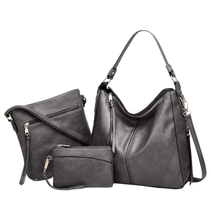 Emilia | Coordinated Three-Piece Hobo Bag Set