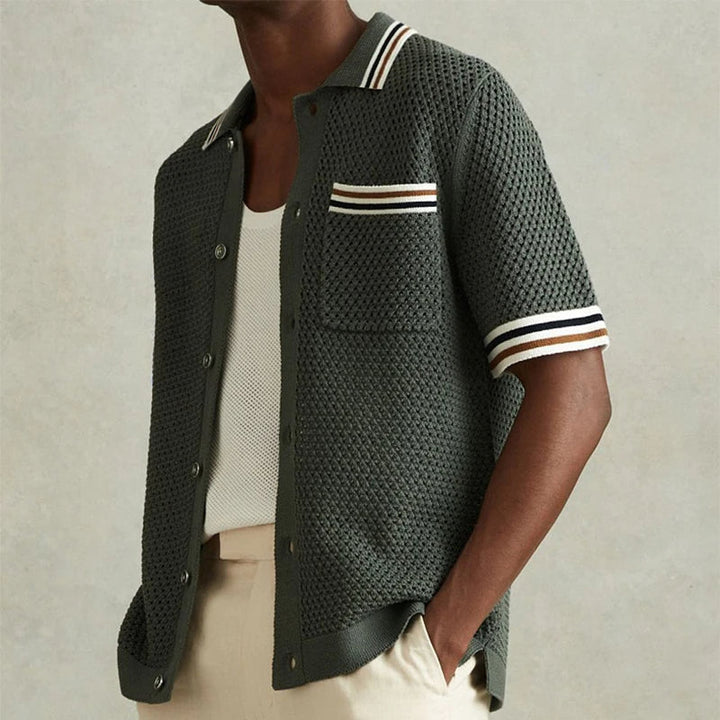 Kody - Smart Casual Knit Polo Shirt