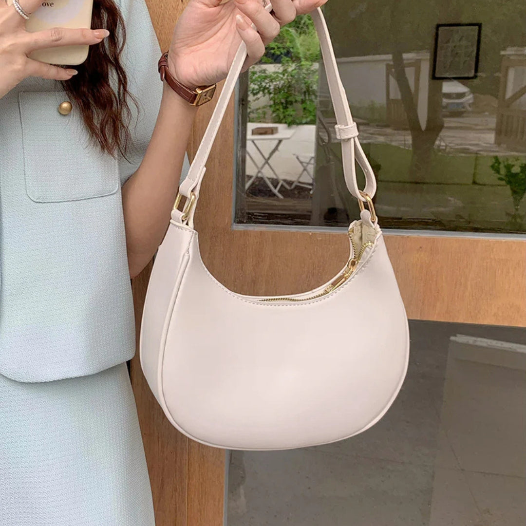 Colette | Curved Crescent Shoulder Bag