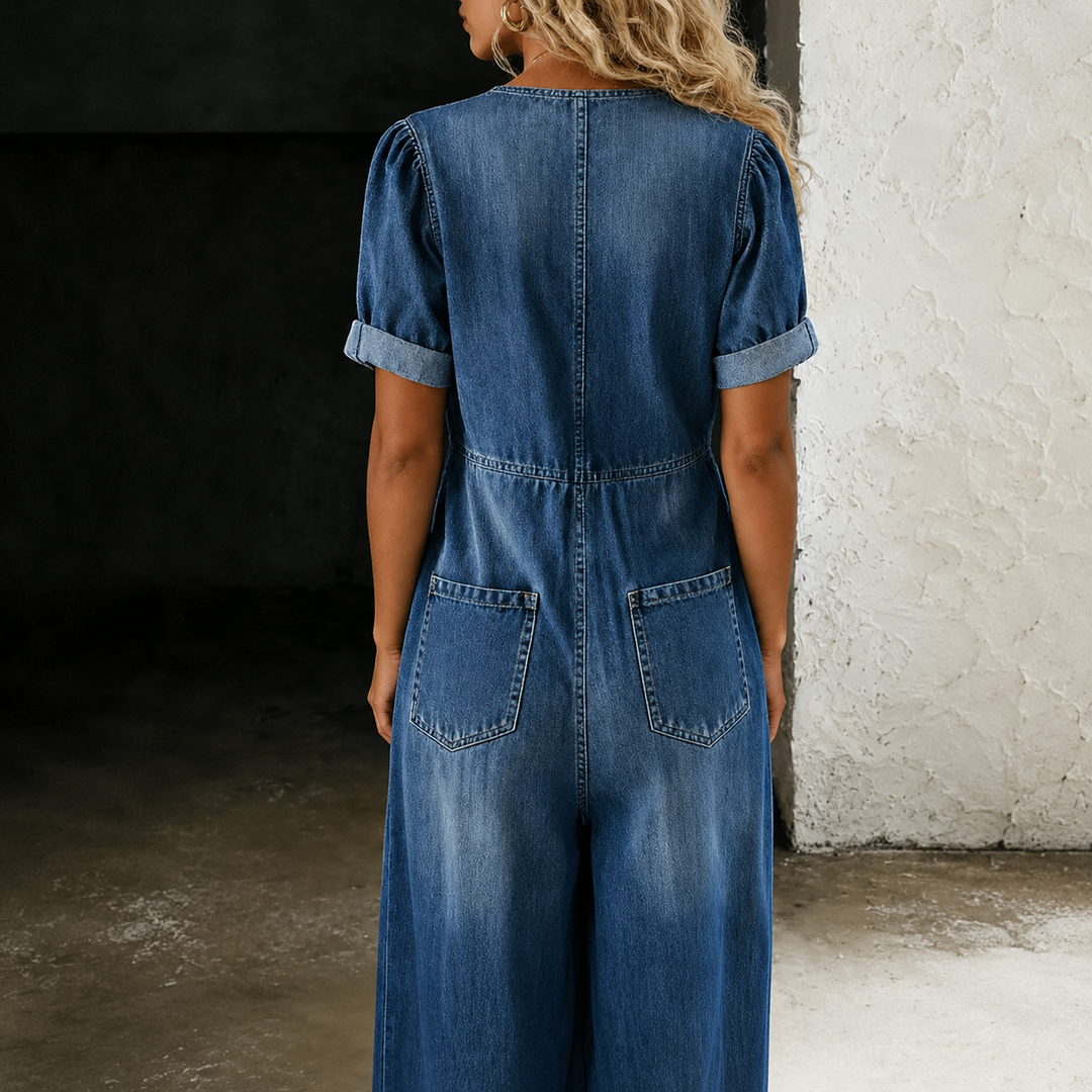 Maya | Relaxed Wide-Leg Jumpsuit