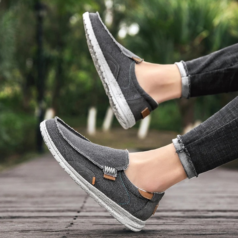 Maxime - Classic Comfort Canvas Loafers