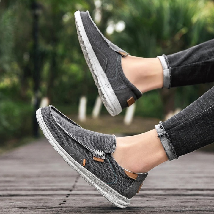 Maxime - Classic Comfort Canvas Loafers