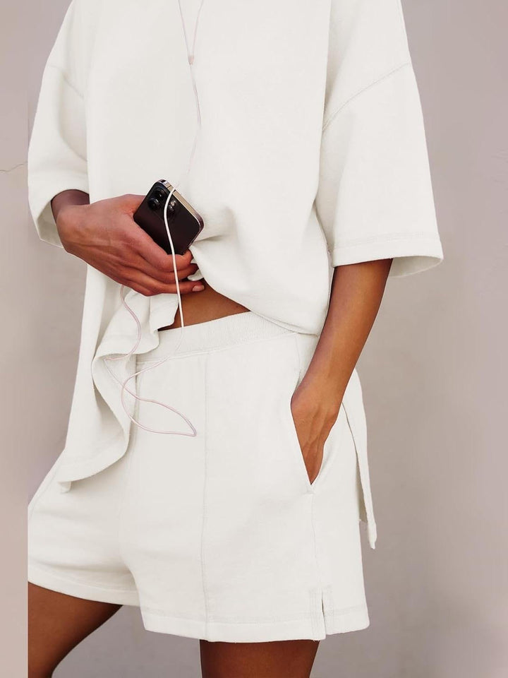 Kathryn | Chic Slit Suit for Events