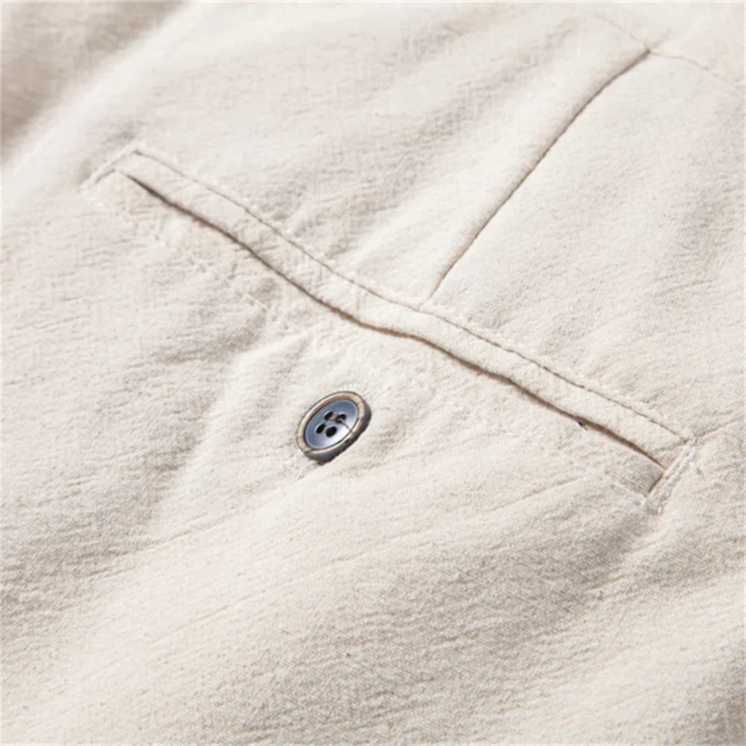 The Glenhaven Men’s Linen Lightweight Casual Summer Pants