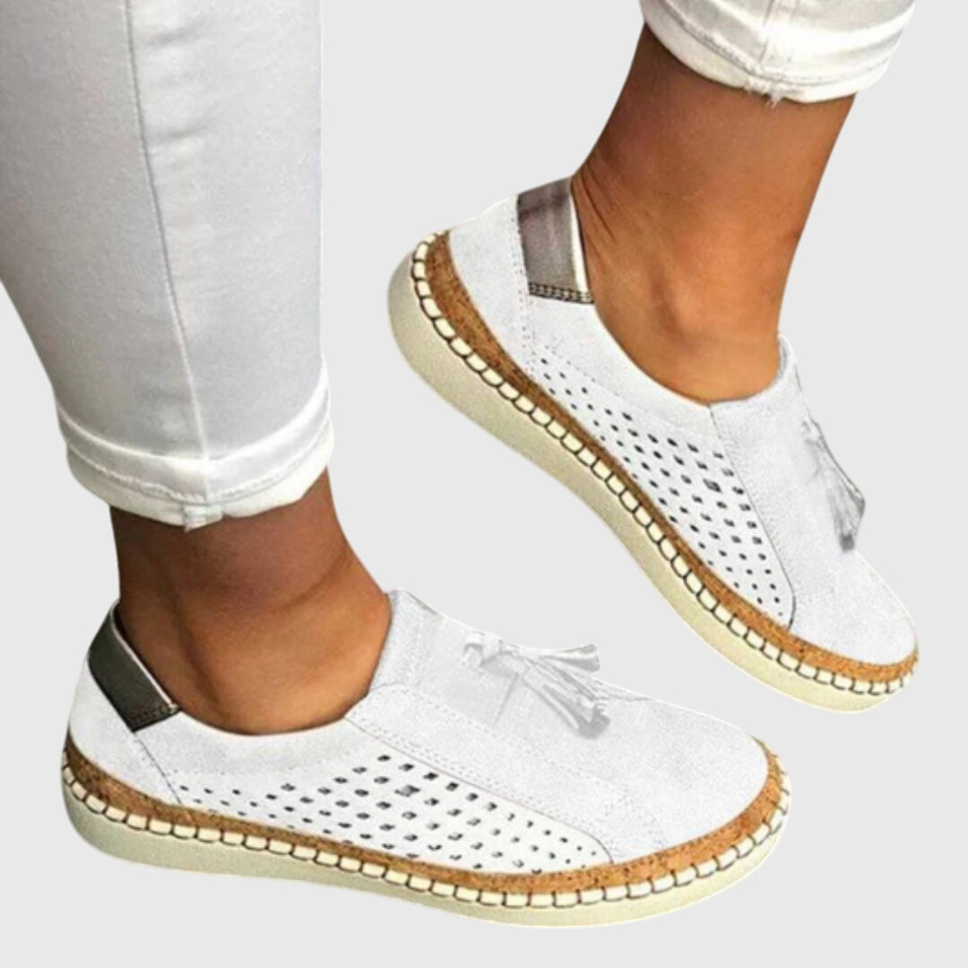 Phydra | Perforated Slip-On Comfort Shoes