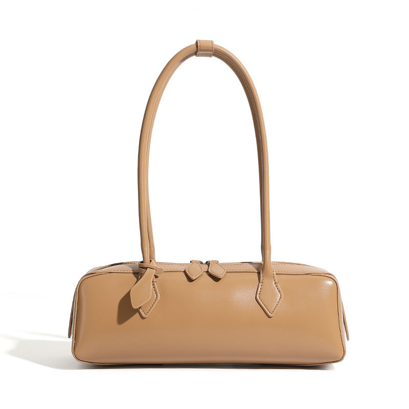 Chiara | Elongated Double-Zip Shoulder Bag