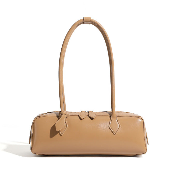 Chiara | Elongated Double-Zip Shoulder Bag