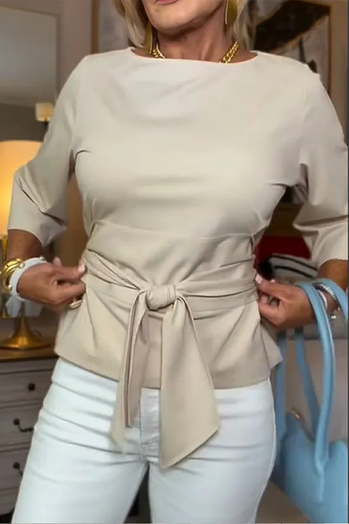 Dara | Tie-Waist Blouse