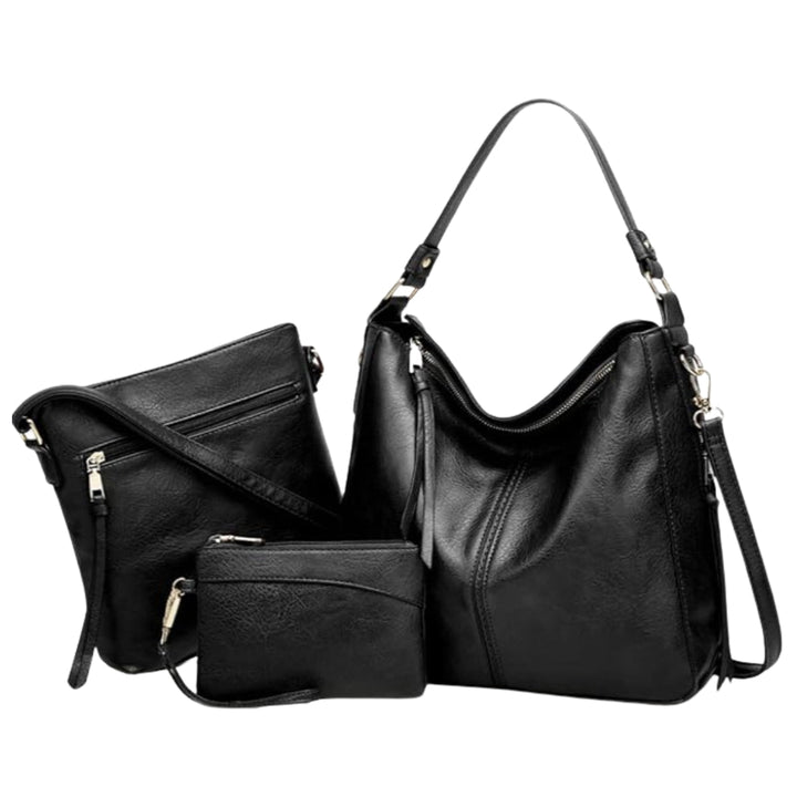 Emilia | Coordinated Three-Piece Hobo Bag Set