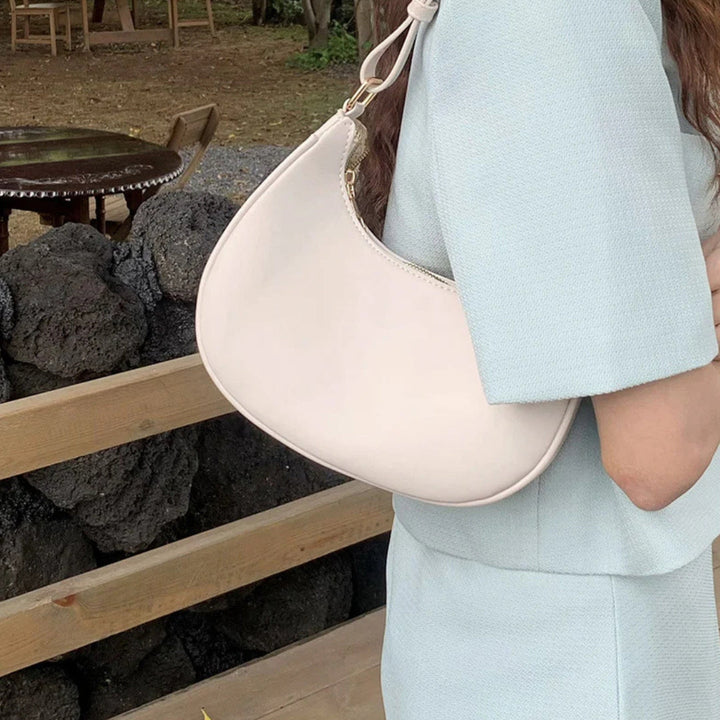 Colette | Curved Crescent Shoulder Bag