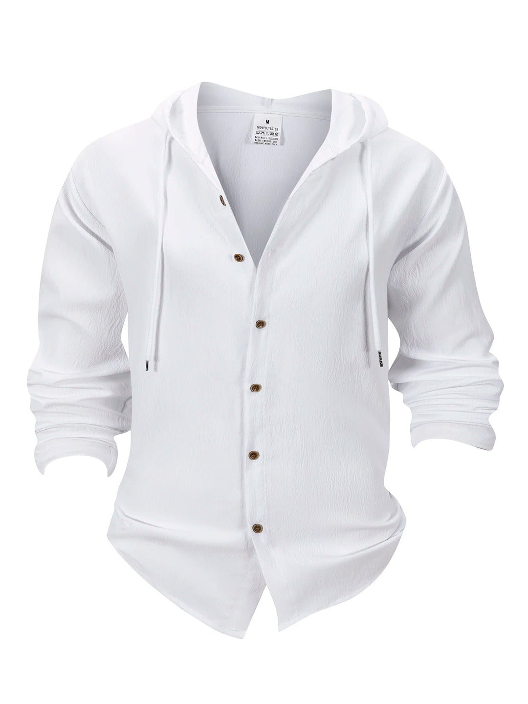 Denzel - Casual Outdoor Hooded Button Shirt