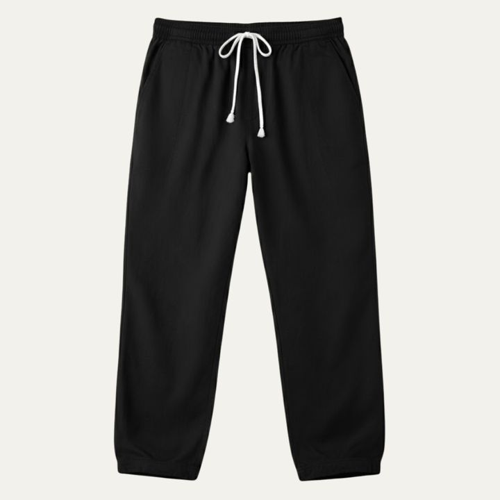 The Pinebrook Park Men’s Loose Cotton Linen Drawstring Pants