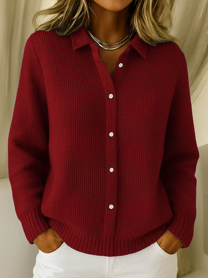 Tamara | Button Front Collared Cardigan