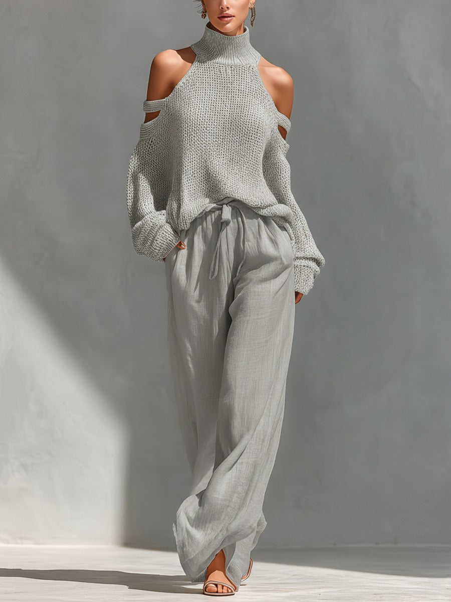 Alessia | Off-Shoulder Two-Piece Set