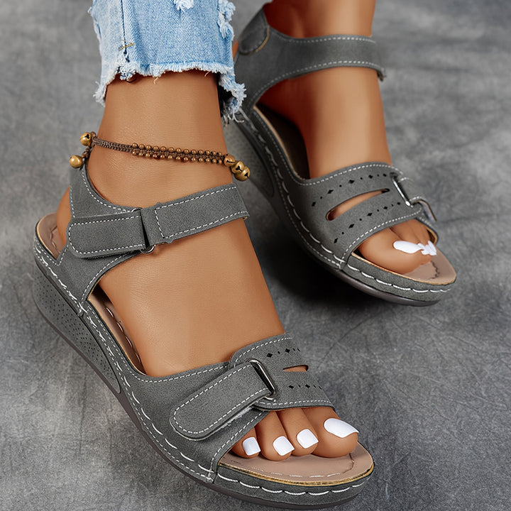 Isla | Wedge Sandals with Adjustable Straps