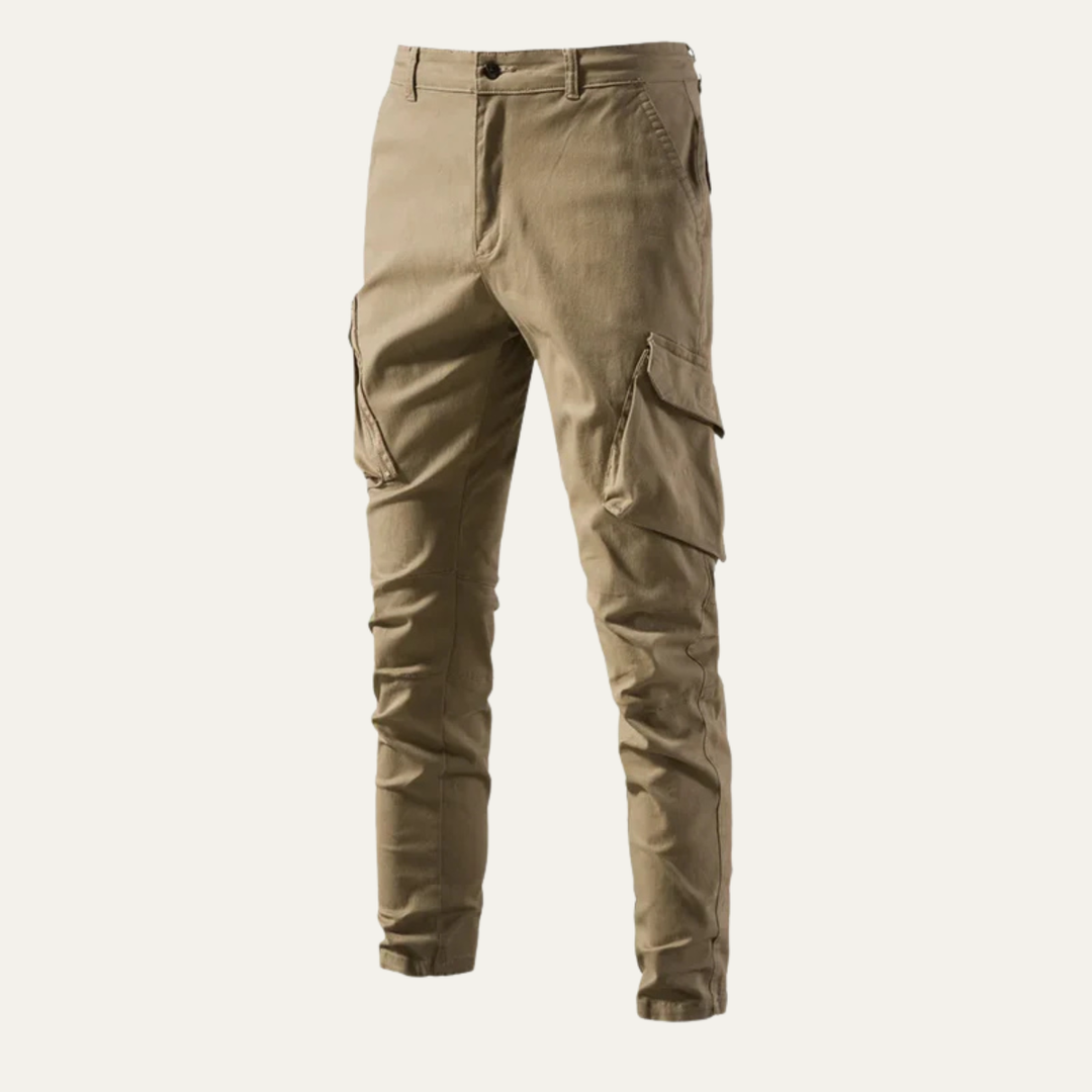 The Preston Men’s Casual Slim Fit Cargo Jogging Pants