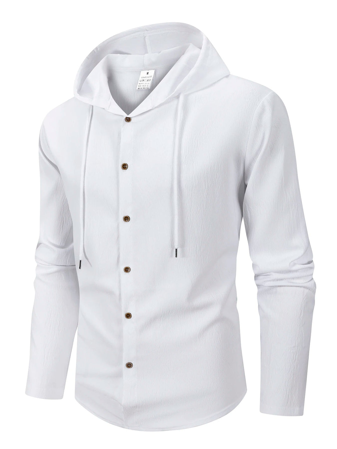 Denzel - Casual Outdoor Hooded Button Shirt