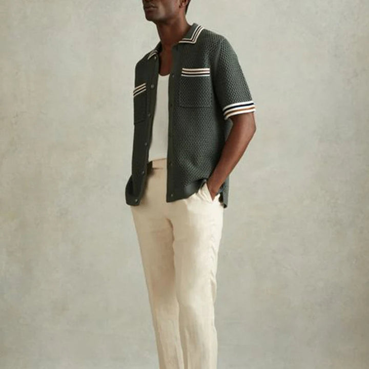 Kody - Smart Casual Knit Polo Shirt